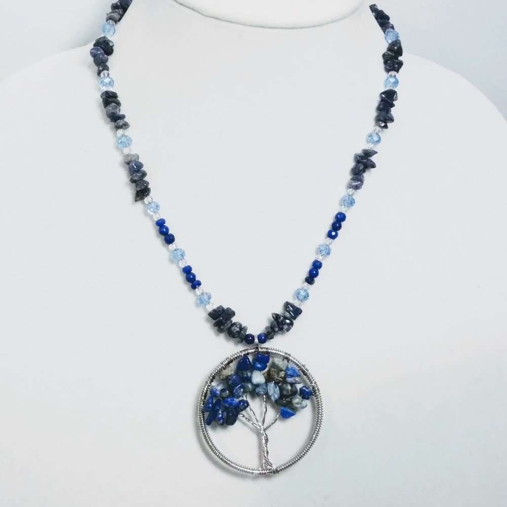 Artisan Made Unique Lapis Lazuli Necklace